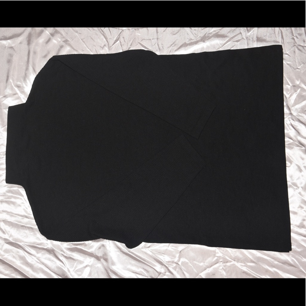 LONG SLEEVE OTTOMAN TUNIC | black - Picture 4 of 4